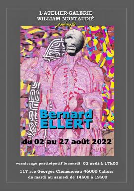 affiche expo Bernard Ellert