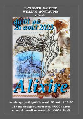 Affiche exposition Alixire