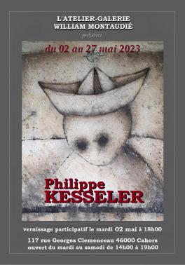 Affiche expo Philippe Kesseler